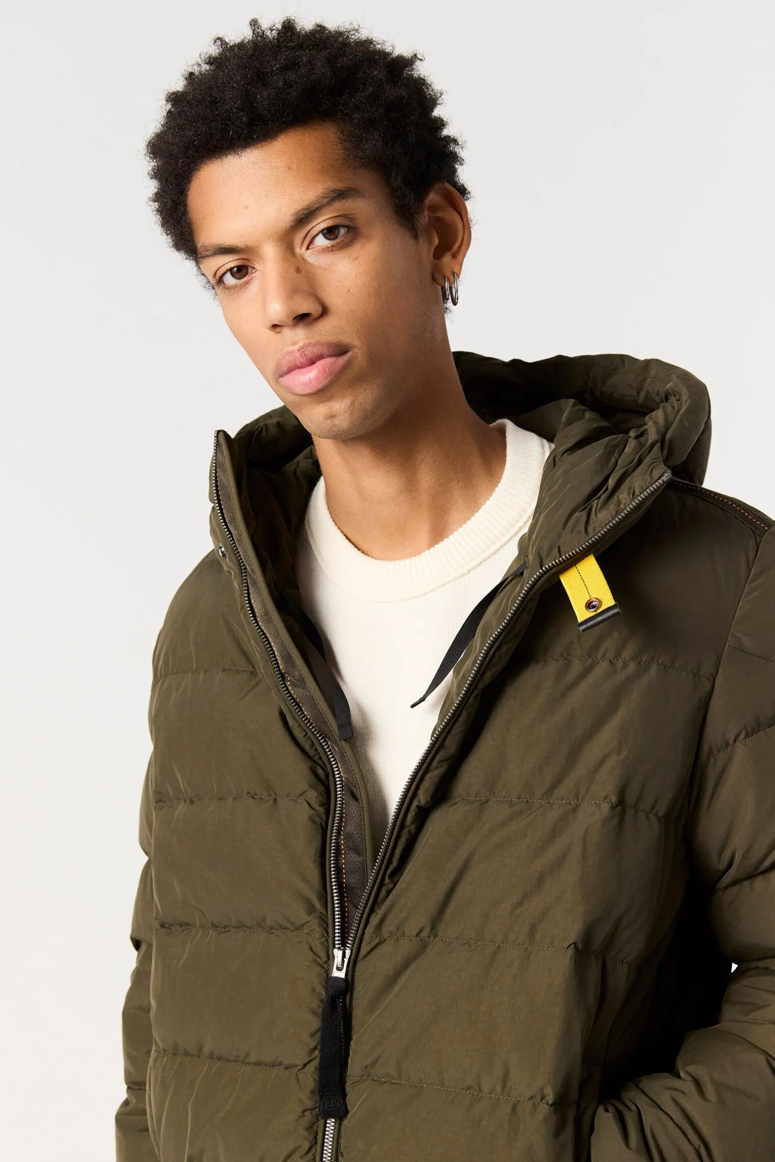 CASSIAN - DAUNENJACKE MIT KAPUZE