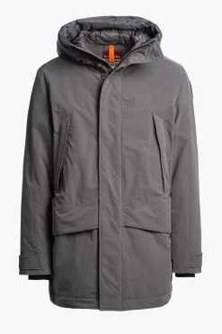 EFREM - LANGE JACKE MIT KAPUZE