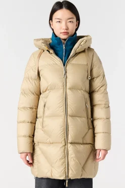 JANET - DAUNENJACKE MIT KAPUZE
