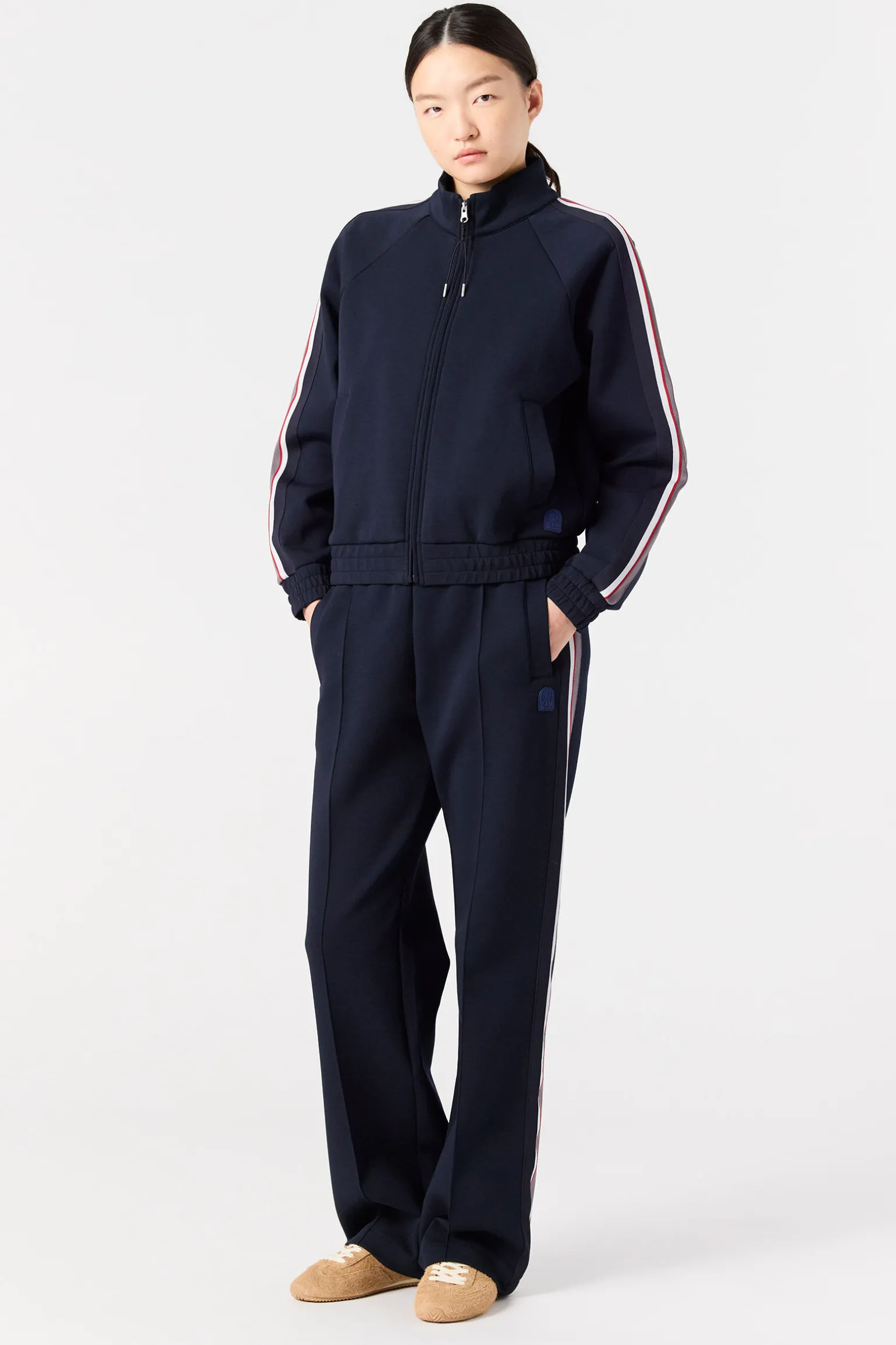 JULIANA - SWEATJACKE MIT DURCHGEHENDEM REIßVERSCHLUSS