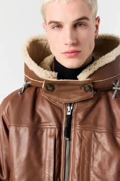 JULIUS SPECIAL - BOMBERJACKE AUS LEDER