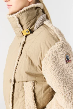 KAEDE - BOMBERJACKE AUS CURLY-FLEECE