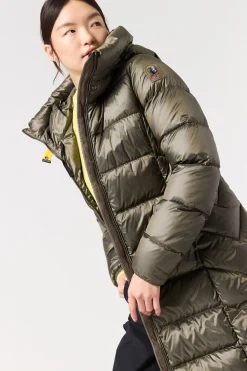 LEAH - DAUNENJACKE MIT KAPUZE