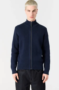 MANNY - CARDIGAN MIT DURCHGEHENDEM REIßVERSCHLUSS