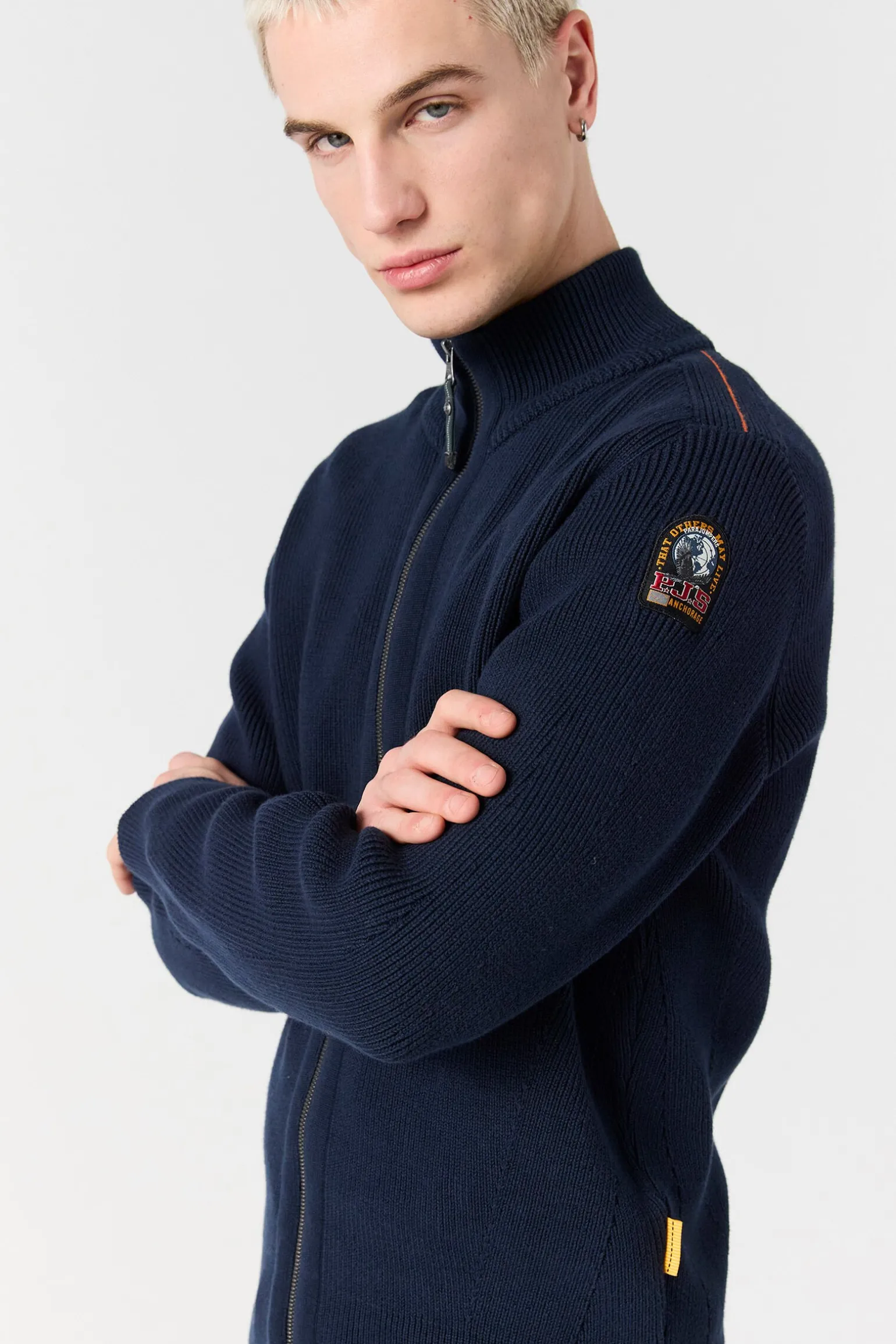 MANNY - CARDIGAN MIT DURCHGEHENDEM REIßVERSCHLUSS