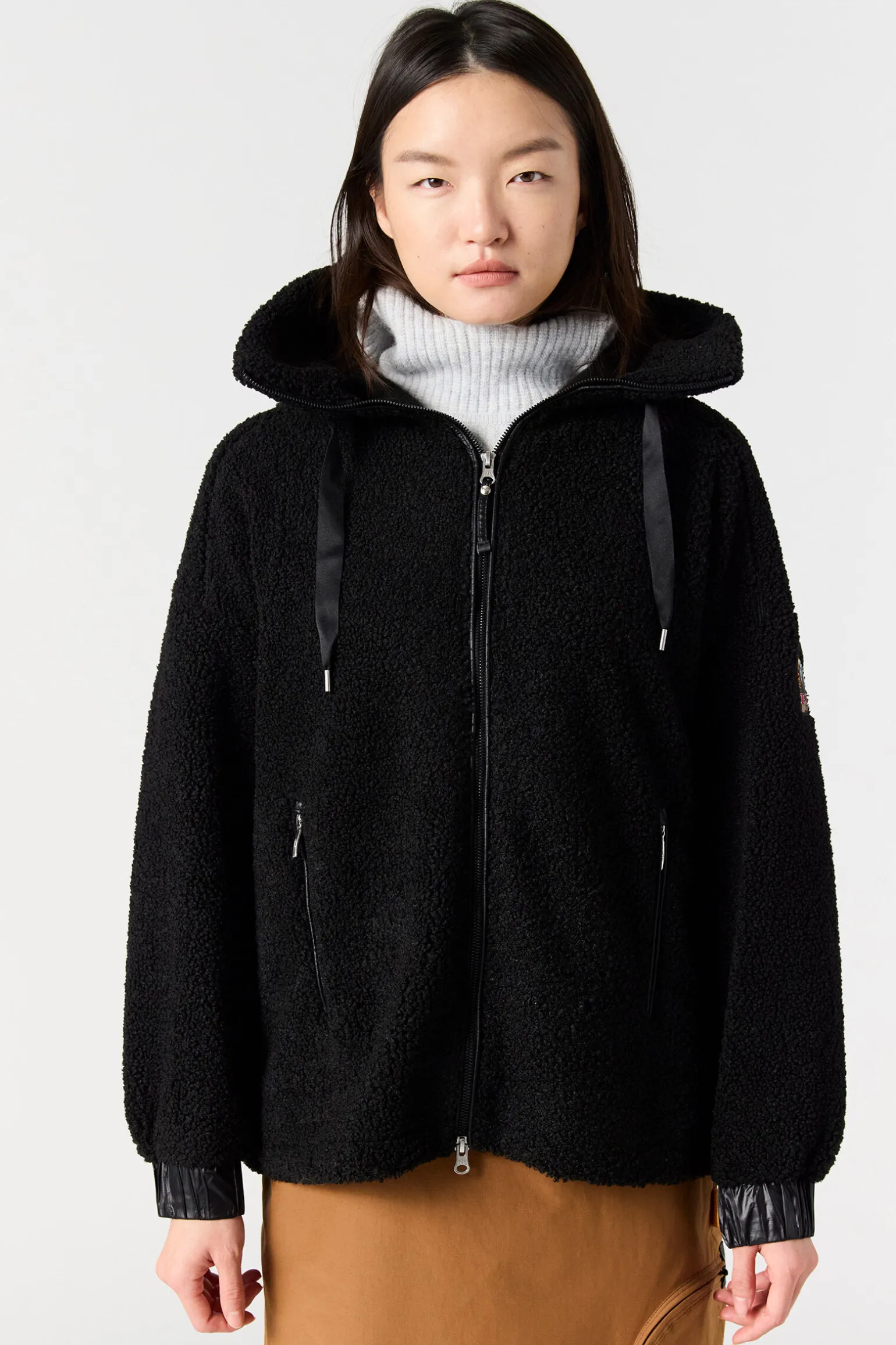 NOELLE - SWEATJACKE MIT DURCHGEHENDEM REIßVERSCHLUSS