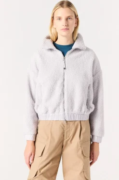 SORI - SWEATJACKE MIT DURCHGEHENDEM REIßVERSCHLUSS