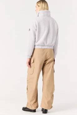 SORI - SWEATJACKE MIT DURCHGEHENDEM REIßVERSCHLUSS